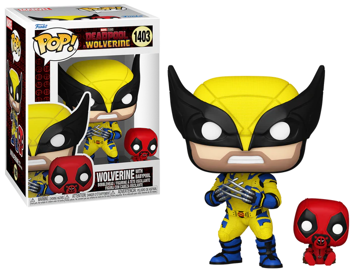 DEADPOOL 3 - POP & Buddy N° 1403 - Wolverine avec Babypool