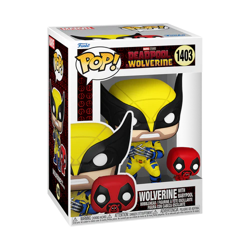 DEADPOOL 3 - POP & Buddy N° 1403 - Wolverine avec Babypool