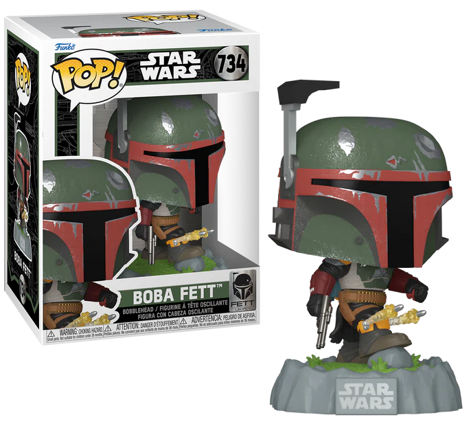 STAR WARS FETT LEGACY - POP Star Wars N° 734 - Boba Fett avec Rockets
