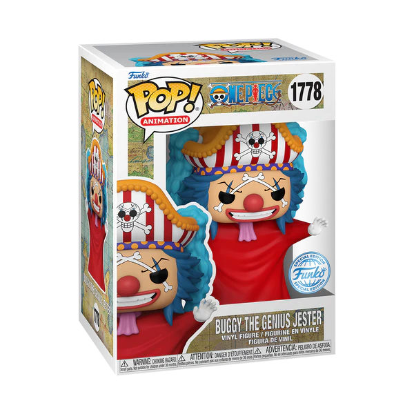 ONE PIECE - POP Animation N° 1778 - Buggy (Post Time-Skip)