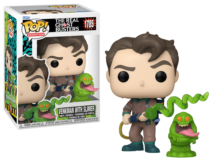 THE REAL GHOSTBUSTERS - POP & Buddy N° 1785 - Venkman avec Slimer