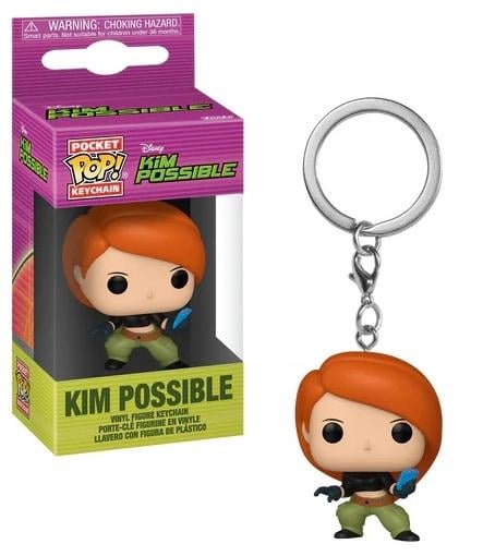 KIM POSSIBLE - Pocket Pop Keychains - Kim