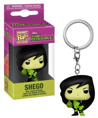 KIM POSSIBLE - Pocket Pop Keychains - Shego