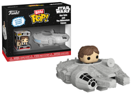 STAR WARS - Bitty Pop Ride - Han Solo avec Faucon Millenium