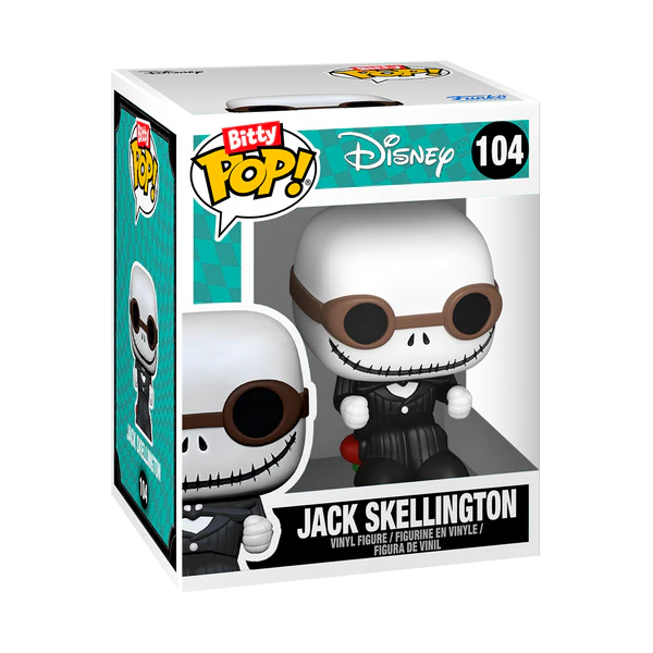 NBX - Bitty Pop Ride - Jack Skellington avec Snowmobile