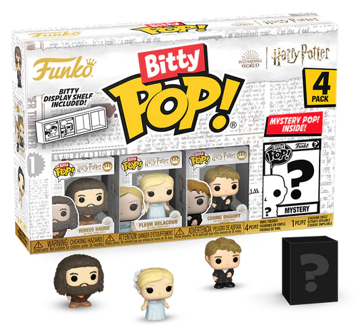 HARRY POTTER 4 - Bitty Pop 4 Pack 2.5cm - Hagrid