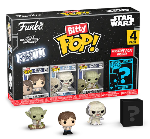 STAR WARS - Bitty Pop 4 Pack 2.5cm - Han