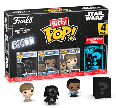 STAR WARS - Bitty Pop 4 Pack 2.5cm - Dark Vador