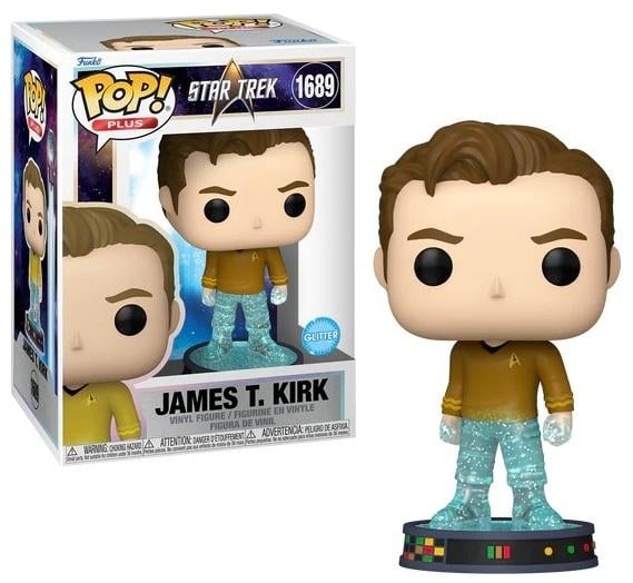 STAR TREK TRANSPORTER - POP Plus N° 1689 - Kirk (Glitter)