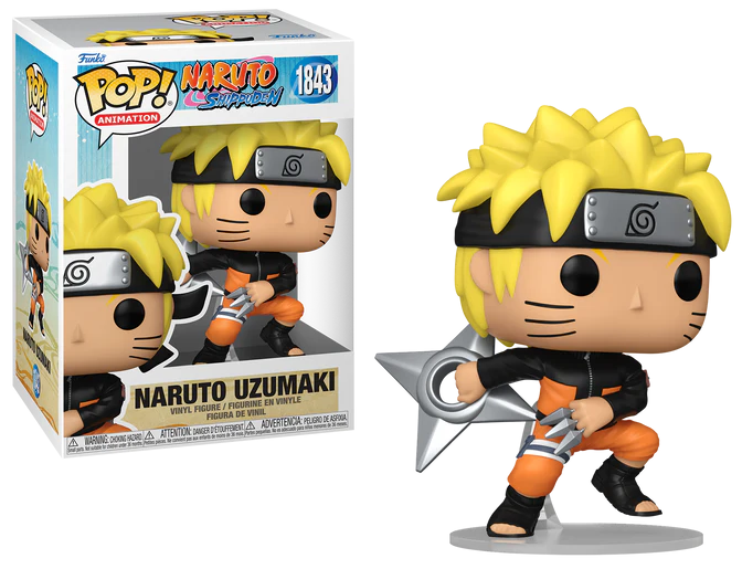 NARUTO SHIPPUDEN - POP Animation N° 1843 - Naruto avec Chase (MT)