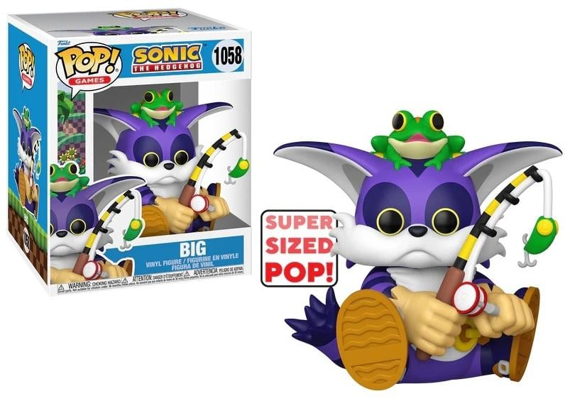 SONIC - POP Super 6'' N° 1058 - Big the Cat avec Froggy