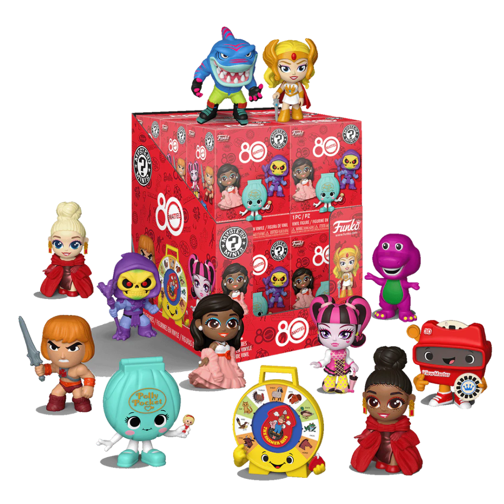 RETRO TOYS - Mystery Minis  (BOX 12 Figurines)