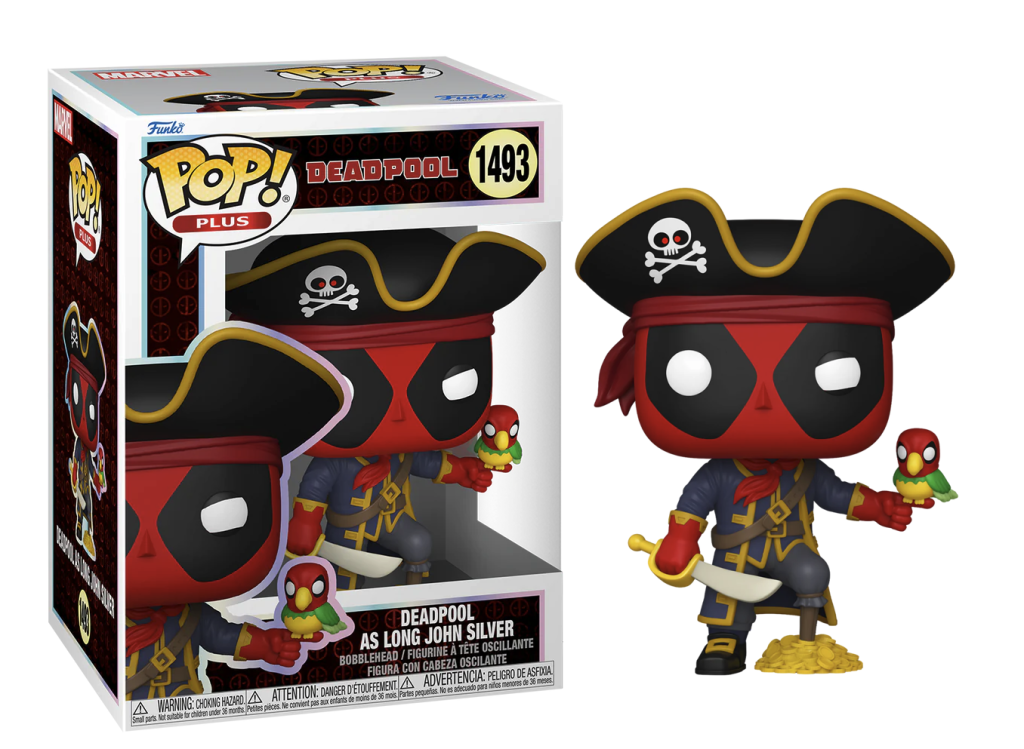 DEADPOOL - POP Plus N° 1493 - Deadpool As Long John Silver