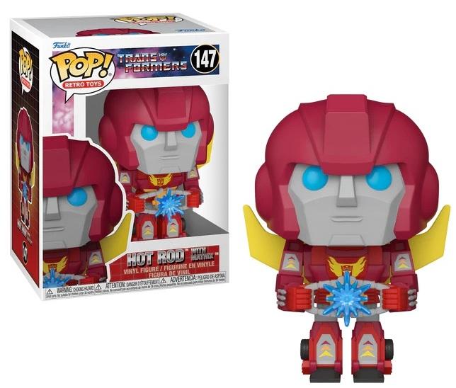 TRANSFORMERS - POP N° 147 - Hot Rod avec Matrix