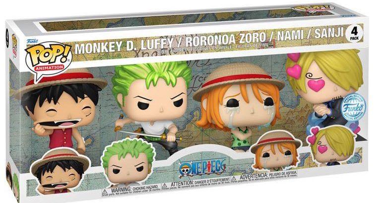 ONE PIECE - POP - 4 PACK Refresh