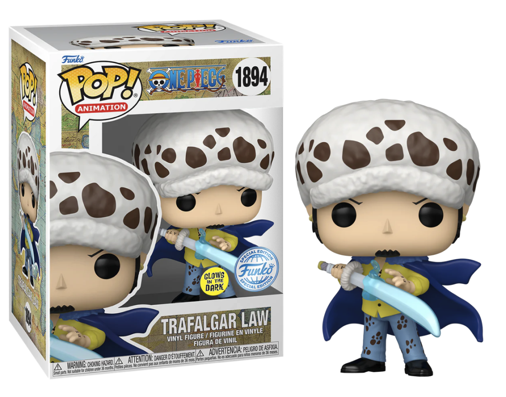 ONE PIECE - POP Animation N° 1894 - Law avec Blue Anesthesia (GitD)