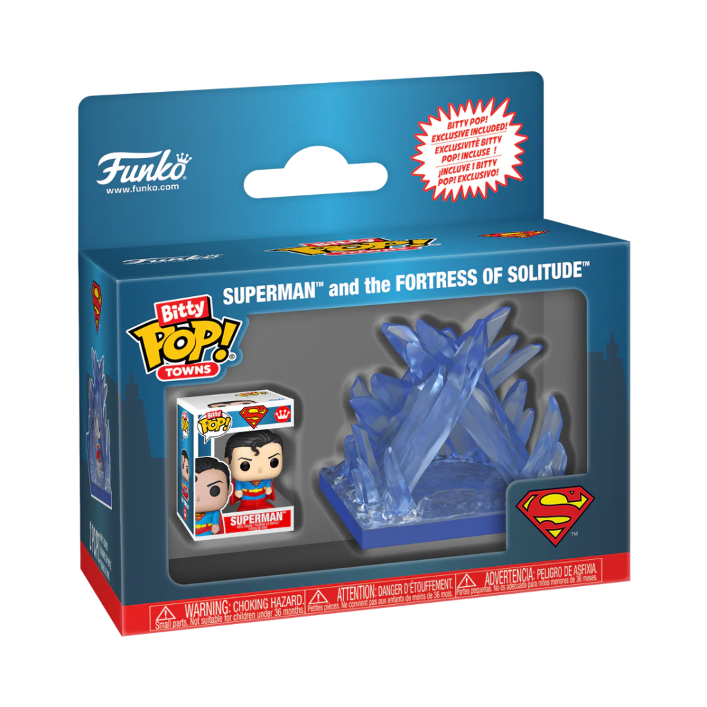 DC - Bitty Pop Town - Superman and the Fortress of Solitude