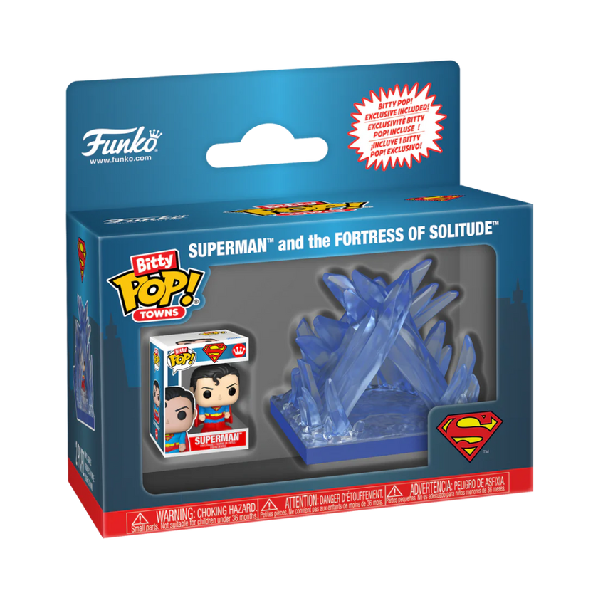 DC - Bitty Pop Town - Superman and the Fortress of Solitude