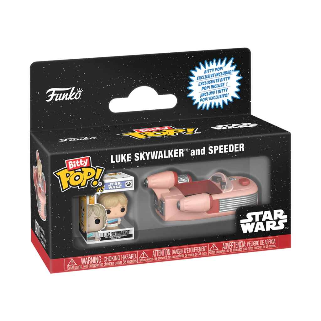 STAR WARS - Bitty Pop Ride - Speeder avec Luke