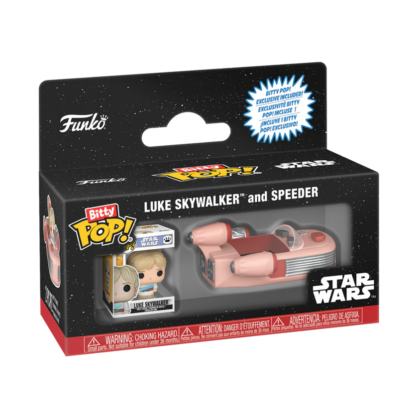 STAR WARS - Bitty Pop Ride - Speeder avec Luke