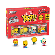 SIMPSONS - Bitty Pop 4 Pack 2.5cm - Bart
