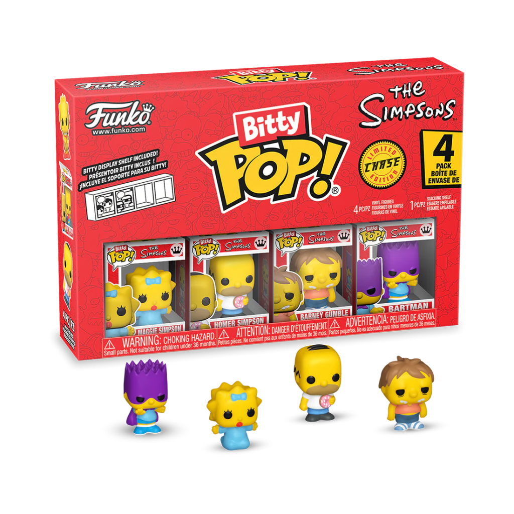 SIMPSONS - Bitty Pop 4 Pack 2.5cm - Maggie