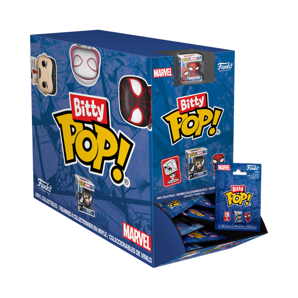 SPIDER-MAN - Mystery Bitty Pop (Box 32 pièces)