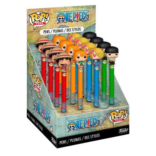 ONE PIECE - Pen Toppers Display Funko POP (Box 16 Pcs)