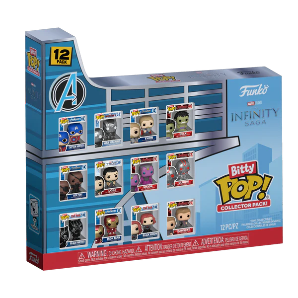 MARVEL - Infinity Saga - Bitty Pop 12 Pack