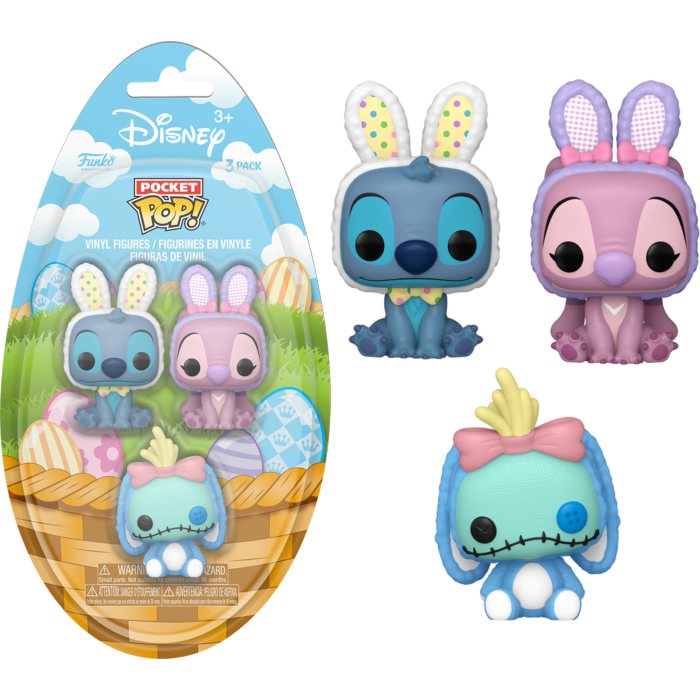 DISNEY - Assortiment 3 Pocket Pop - Lilo & Stitch