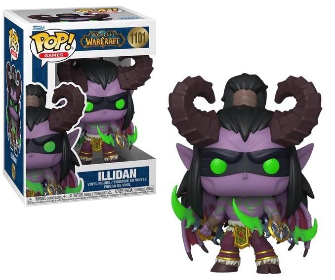 WORLD OF WARCRAFT - POP Games N° 1101 - Illidan avec Chase