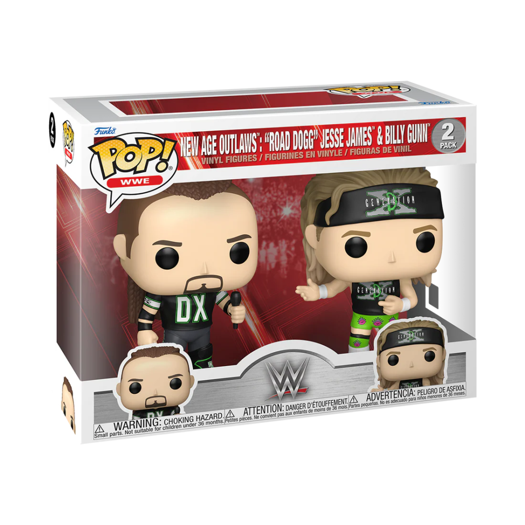 WWE - POP - 2 Pack New Age Outlaws Jesse James And Billy Gunn