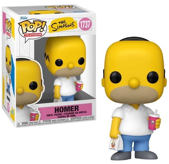 LES SIMPSONS - POP TV N° 1737 - Homer (Krusty Burger)