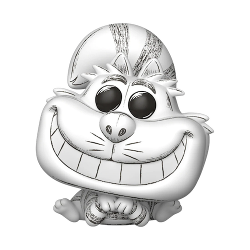 SKETCHED - POP Disney N° 1645 - Chat du Cheshire