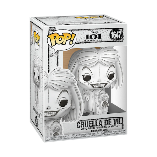 SKETCHED - POP Disney N° 1647 - Cruella d'Enfer