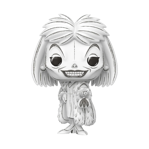 SKETCHED - POP Disney N° 1647 - Cruella d'Enfer