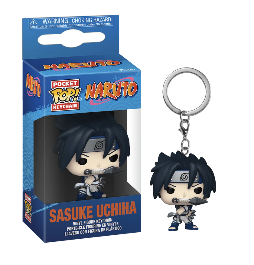 NARUTO CLASSIC - Pocket Pop Keychain - Sasuke Uchiha