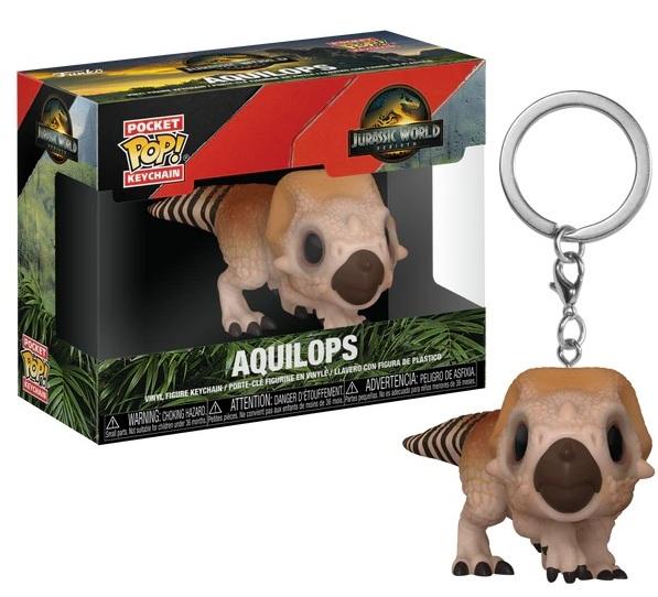 JURASSIC WORLD REBIRTH - Pocket Pop Keychain - Aquilops