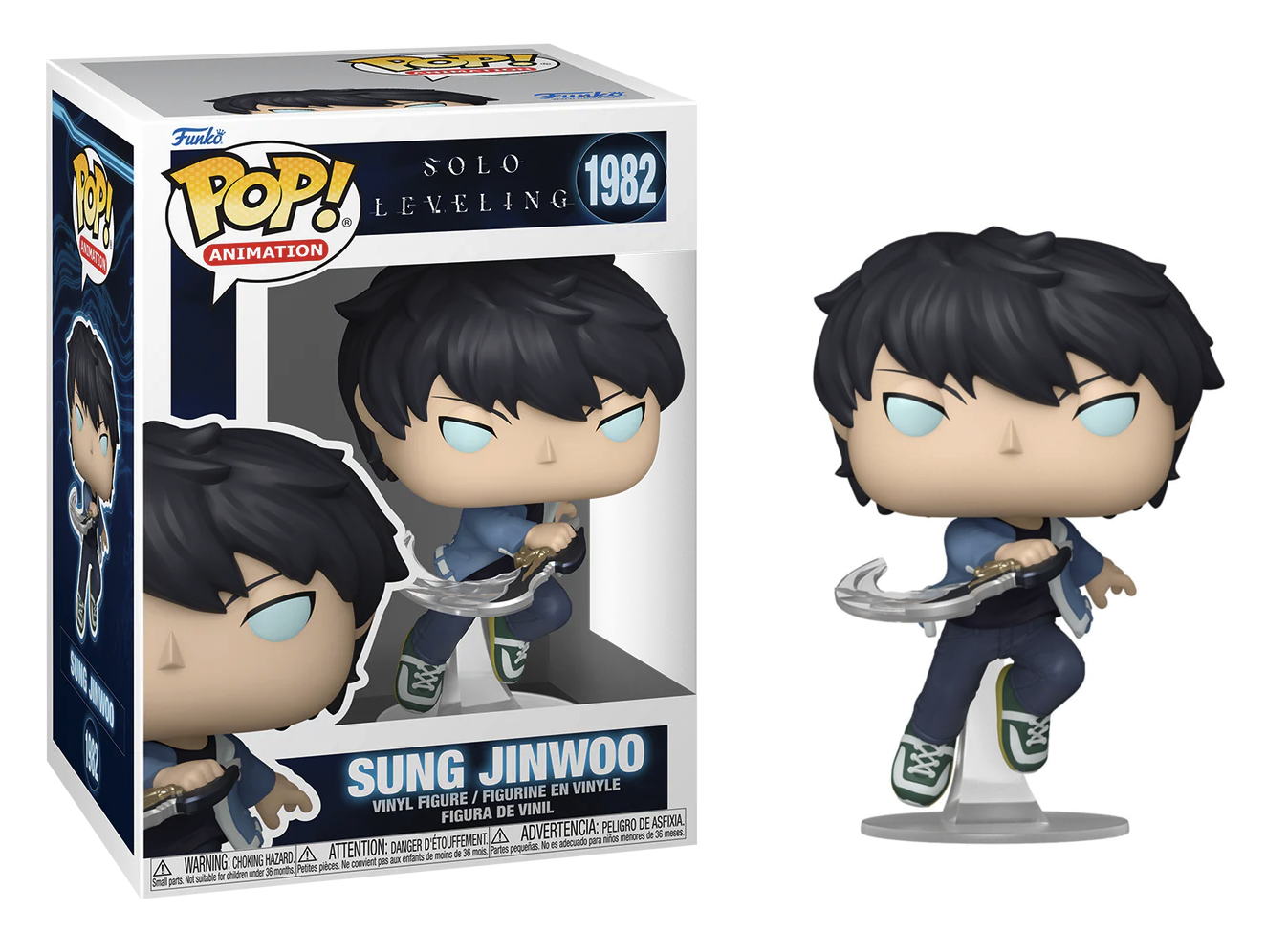 SOLO LEVELING - POP Animation N° 1982 - Sung Jinwoo avec Chase