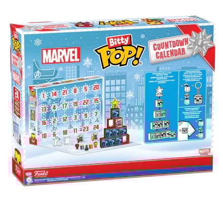 BITTY POP - Marvel Comics - Calendrier de l'Avent 2025