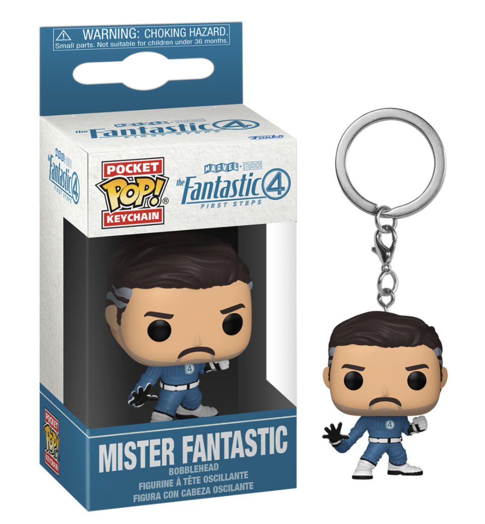 LES 4 FANTASTIQUES - Pocket Pop Keychain - Mr. Fantastic