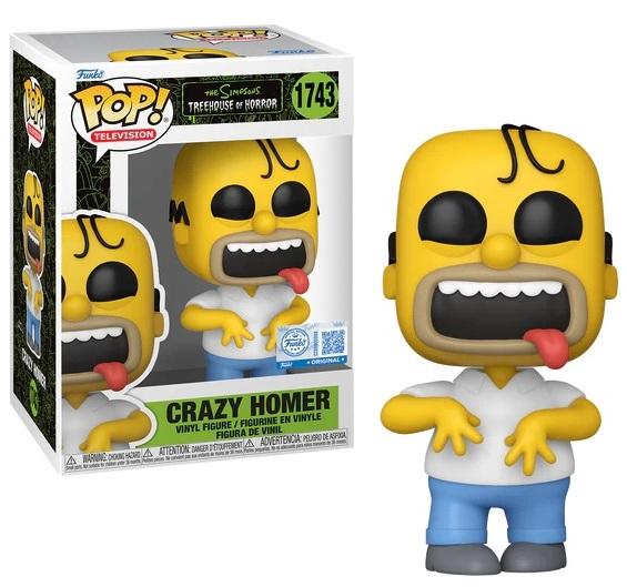 LES SIMPSONS - POP TV N° 1743 - Crazy Homer "TreeHouse Of Horror"