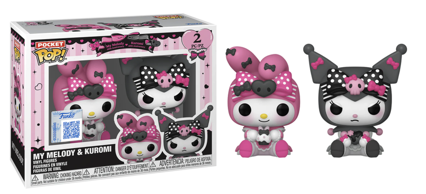 SANRIO - Pocket POP 2 Pack - Kuromi / My Melody