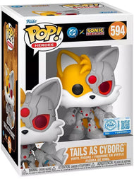 JLA & SONIC - POP Heroes N° 594 - Tails en Cyborg
