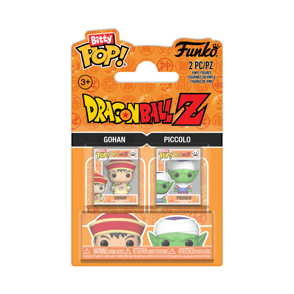 DRAGON BALL Z - Bitty Pop 2 Pack 2.5cm - Gohan & Piccolo