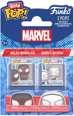 SPIDER-MAN - Bitty Pop 2 Pack 2.5cm - Miles Morales & Gwen