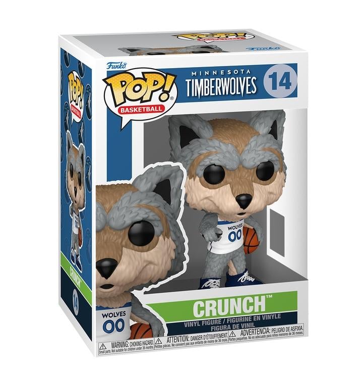 WOLVES - POP NBA Mascots N° 14 - Crunch The Wolf