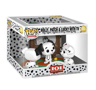 101 DALMATIENS - POP Moments N° 1664 - Rolly, Patch & Lucky avec TV