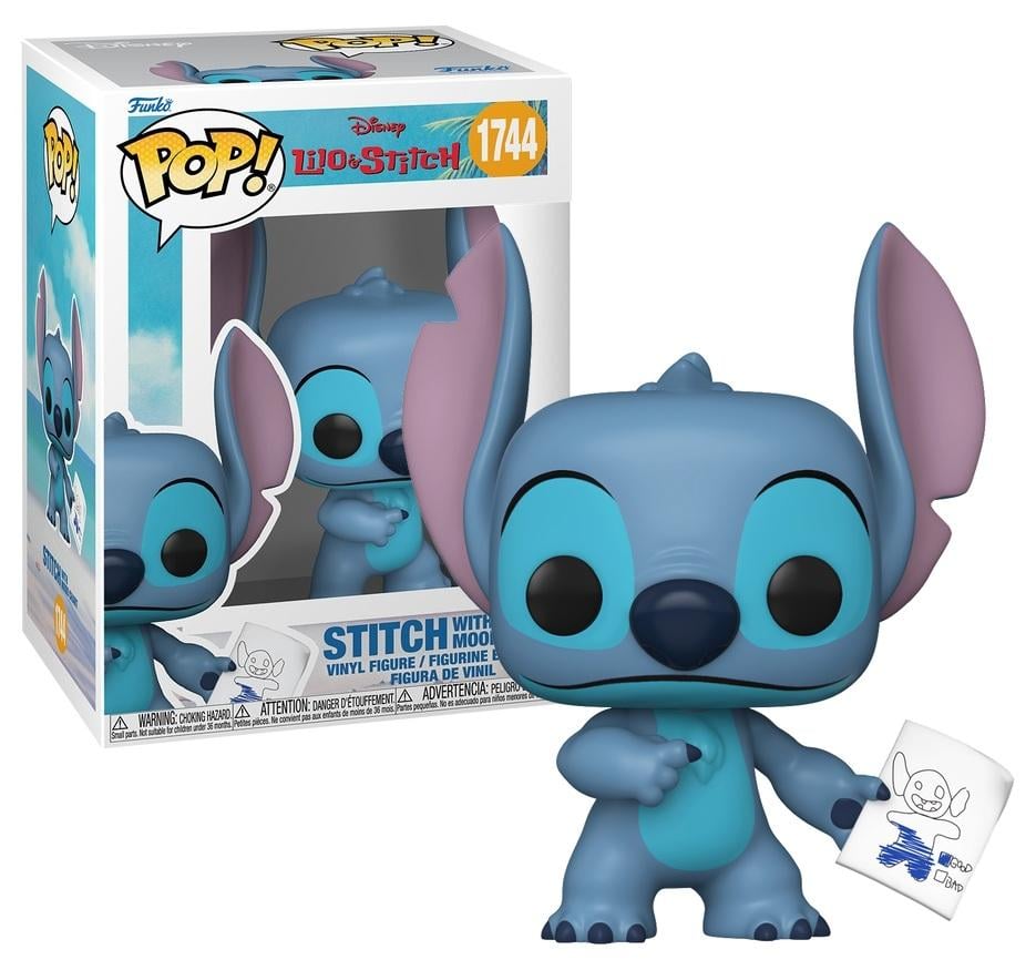 LILO & STITCH - POP Disney N° 1744 - Stitch with Mood Chart avec Chase