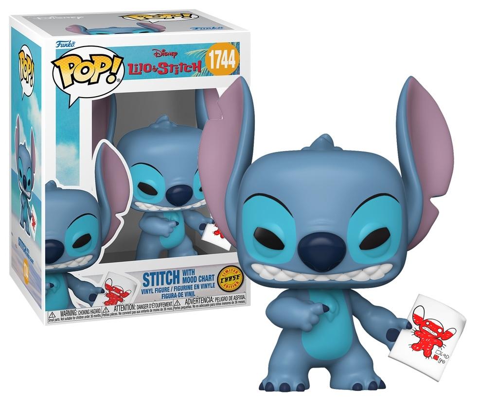 LILO & STITCH - POP Disney N° 1744 - Stitch with Mood Chart avec Chase